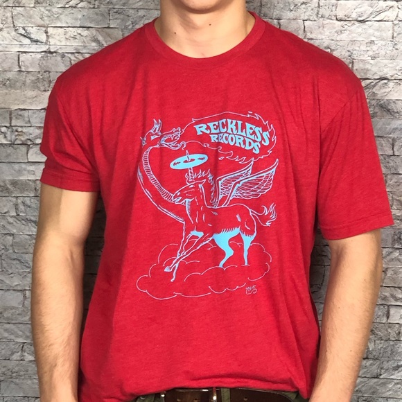 reckless records t shirt